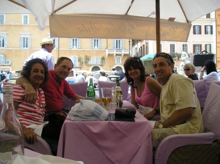 Lunch at Piazza Navona 