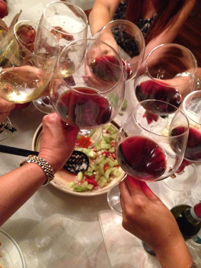 Wine Tasting, wine glasses 