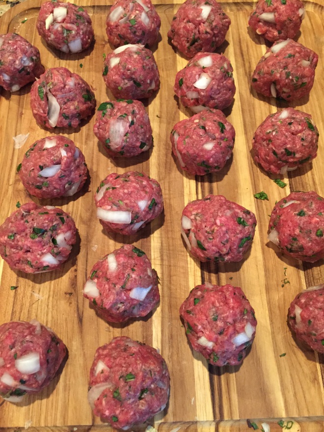 Keftedes, Greek Meatballs 