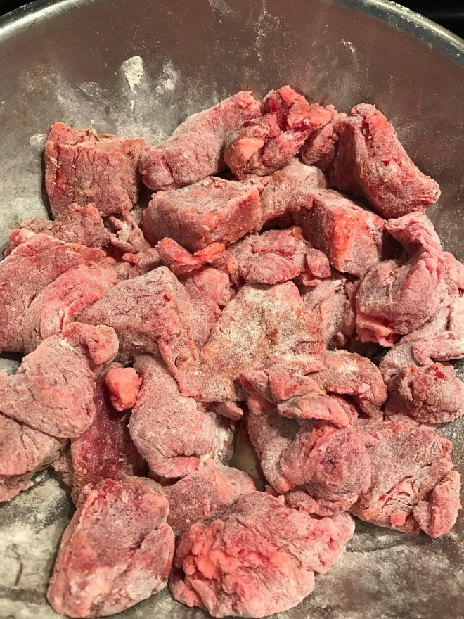 Meat for Hungarian Goulash