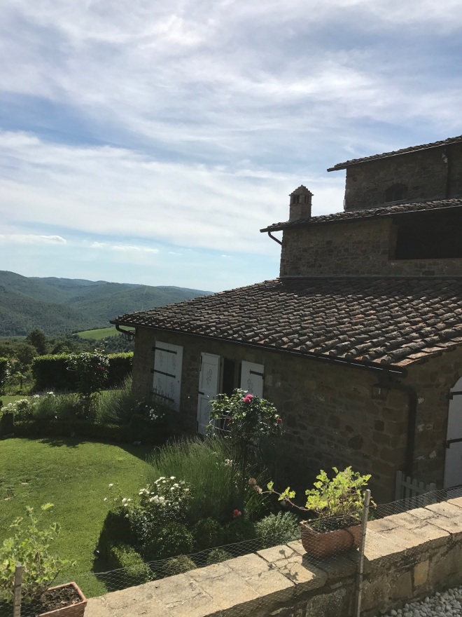 The views at Fattoria di Montemaggio