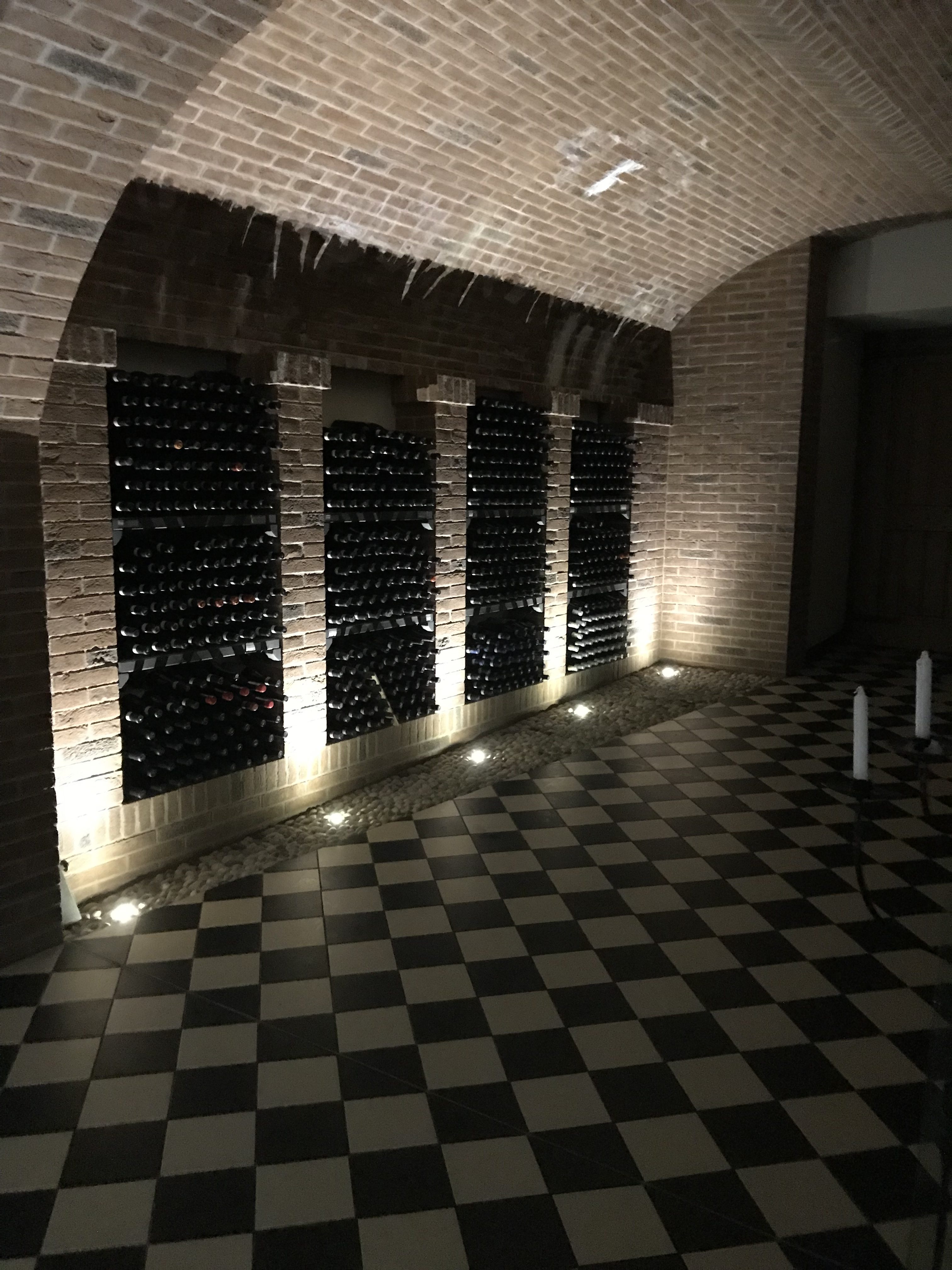 Ca del Baio Wine Room 